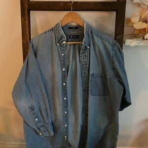 100% Cotton Oversized Denim Shirt